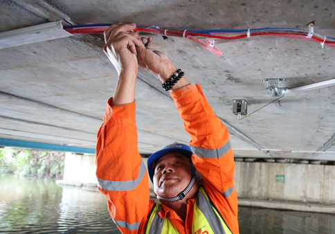 倪家堰橋橋梁健康動(dòng)態(tài)監(jiān)測(cè)系統(tǒng)